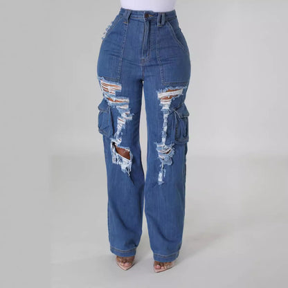 Pantalon Skinny en Denim Élastique