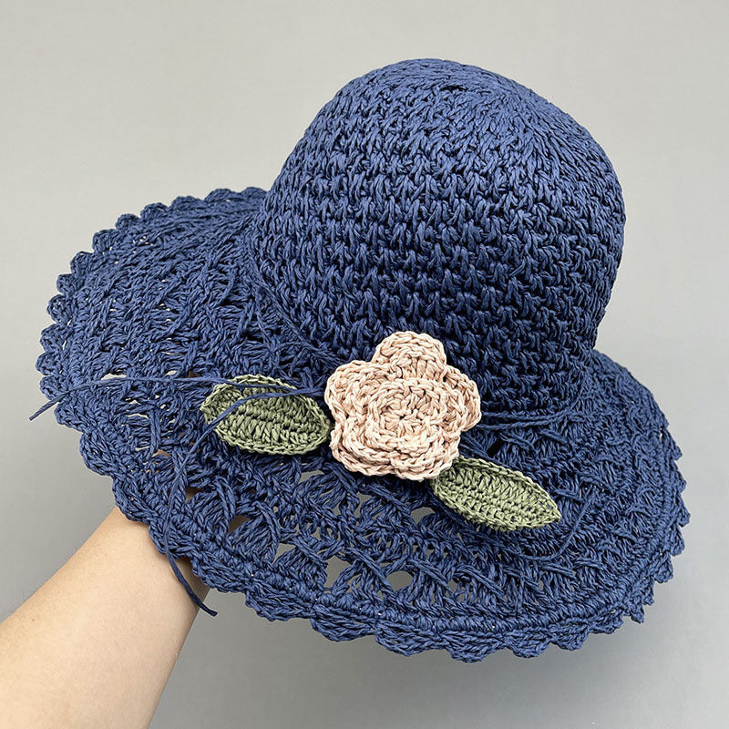 Chapeau de Paille Tressé pour Femme