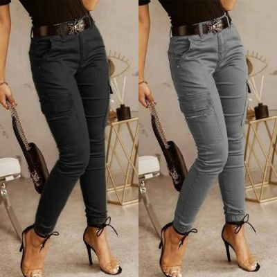 Pantalon Femme à Taille Basse